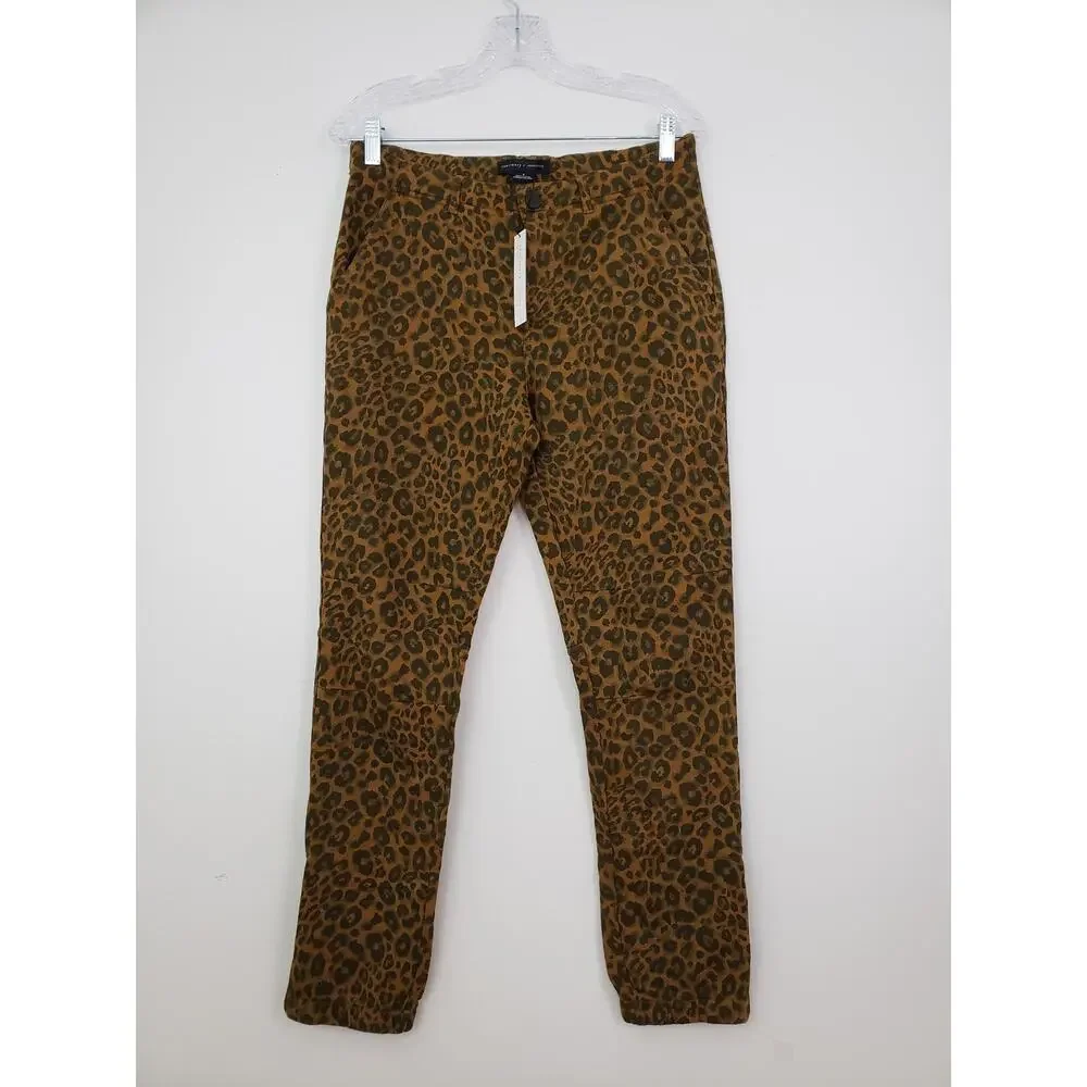 Sanctuary x Anthropologie Women Sweatpants Size S Urban Leopard Jogger Mobwife